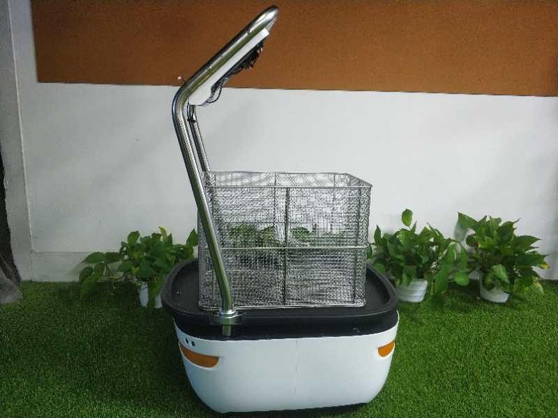 Intelligent Robot Wire Mesh Basket Delivery