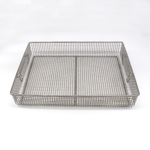 medical instrument sterilization basket 