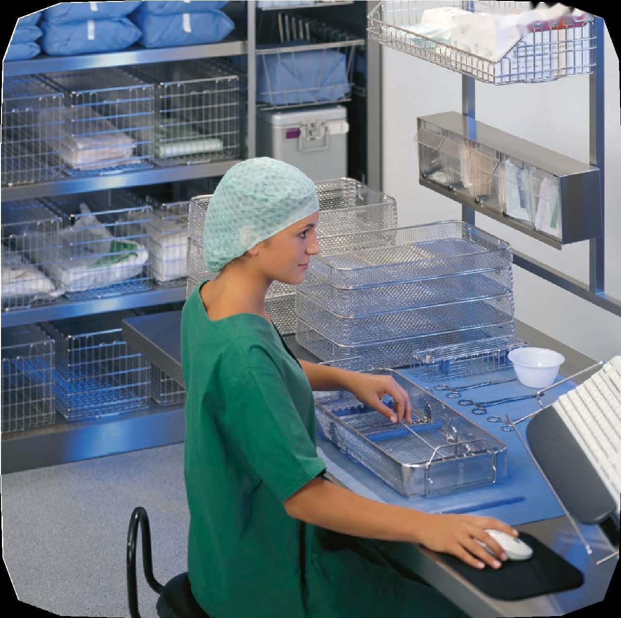 Wire Mesh Medical Sterilization tray