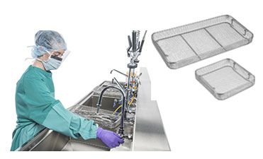 Wire Mesh Basket for Medical Sterilization